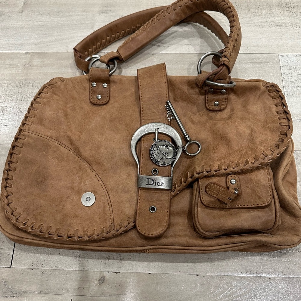 COPY - Gorgeous vintage Christian Dior Gaucho Saddle bag in excellent condition.